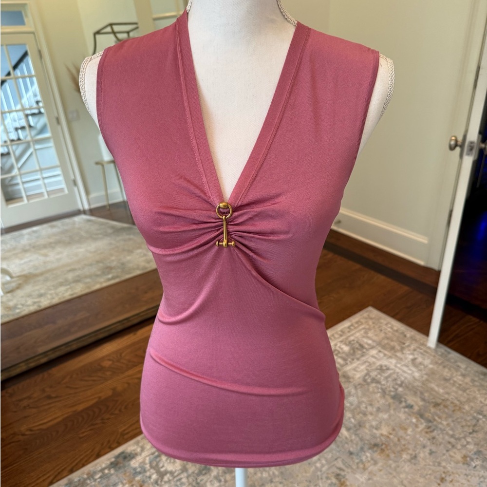 Gucci Pink Fitted Cut Out Tank Top
SOLD